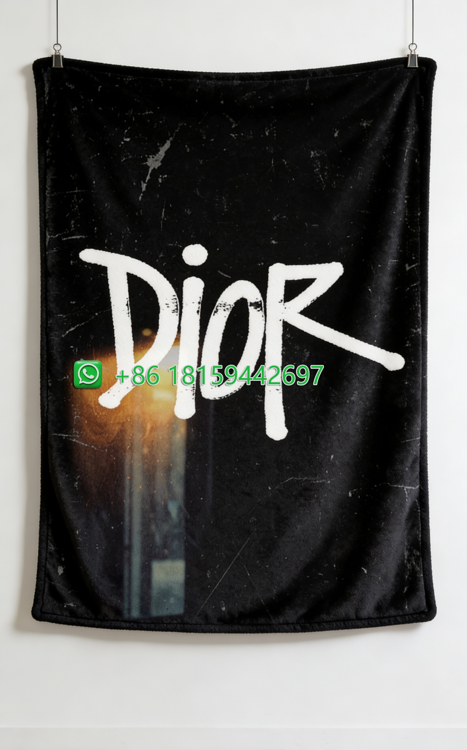 Dior Throw Blankets
